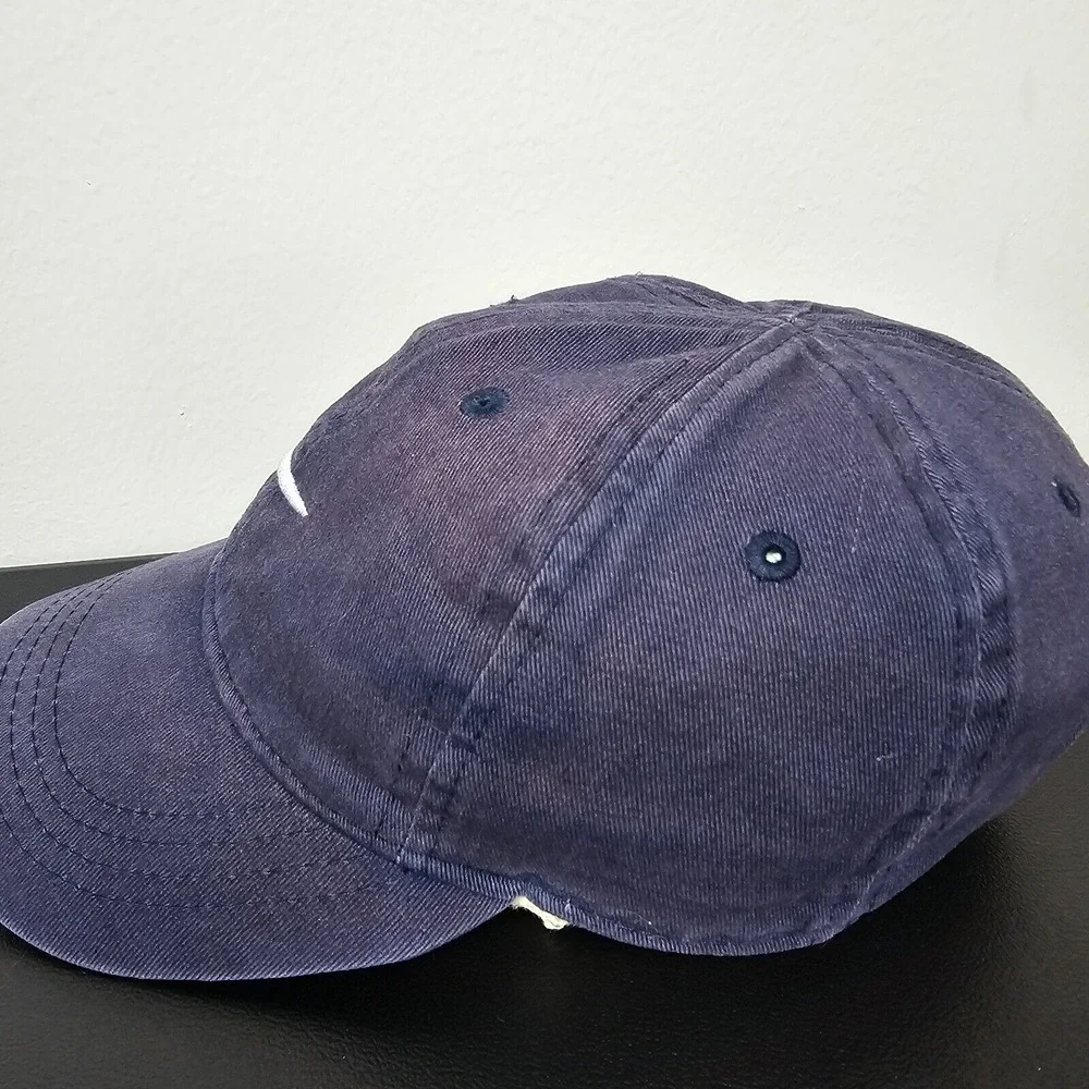 Nike Hat Cap Boys Strap Back Blue Swoosh Logo Casual Performance Sports‎ Youth